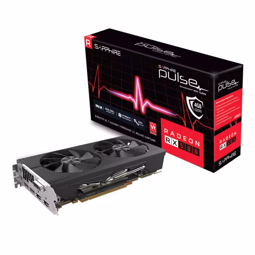 کارت گرافیک سافایر Pulse RX 580 4GB