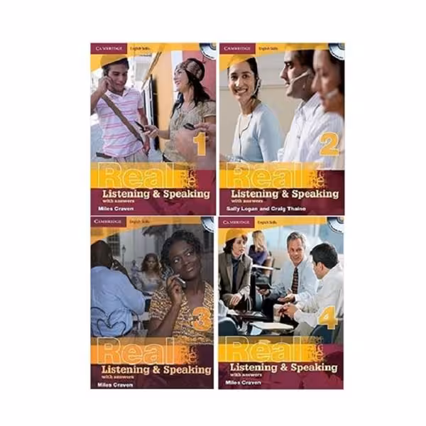 کتاب Real Listening and Speaking چهارجلدی