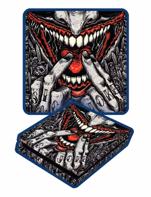 اسکین پی اس 4 اسلیم برند گیمآور طرح جوکر کد E