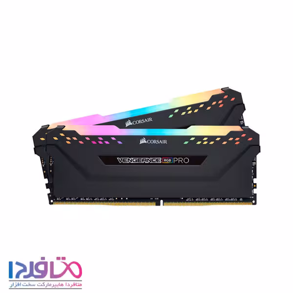 رم کورسیر دو کاناله 64 گیگابایت مدل VENGEANCE RGB PRO فرکانس 3200 مگاهرتز