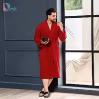 حوله تن پوش ویتو رنگ زرشکی