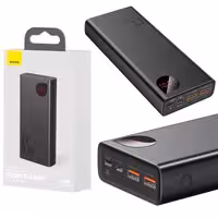 پاور بانک 20000  فست شارژ LCD دار PD QC3.0 65W Baseus D01 با گارانتی یاس ارتباط