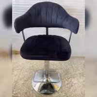 صندلی اپن و بار مدل هوگو با پایه کروم نقره ای