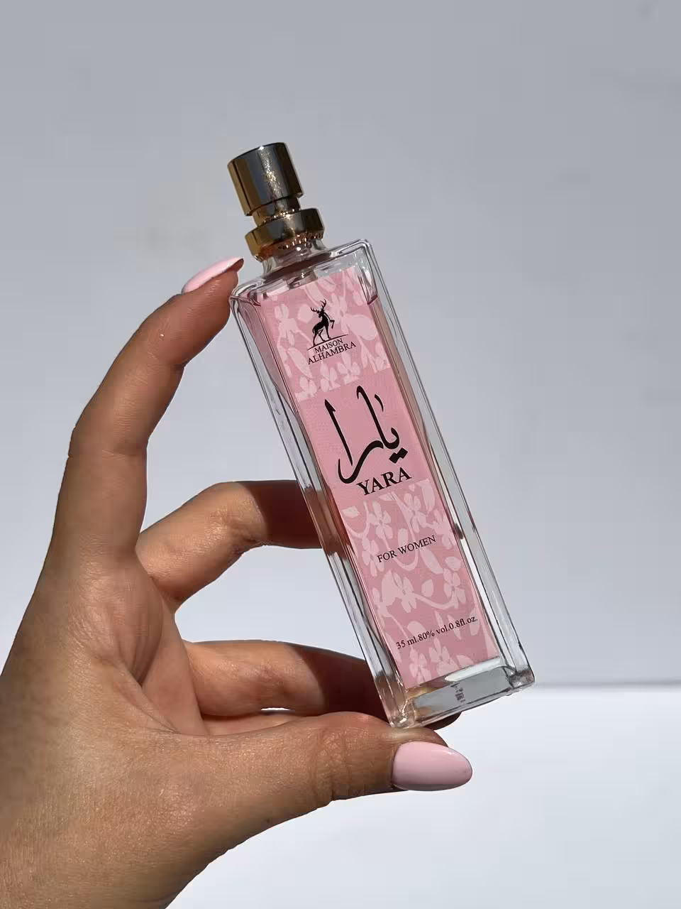ادکلن زنانه یارا صورتی الحمبرا حجم30میل ا Alhambra Yara 30ml