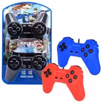 گیم پد دوبل ساده رنگی Macher MR-56