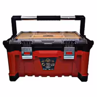 جعبه ابزار 19 اینچ پلاستیکی حرفه ای فلایر