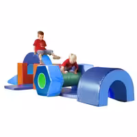 سازه فومی مسیر تعادلی و وزنه 10 تکه (پیچ و واشر) کد 045