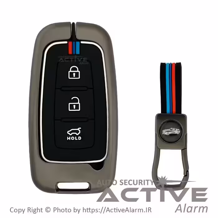 قیمت کاور فلزی سیلیکونی ریموت فابریک هیوندای اسمارت سه دکمه