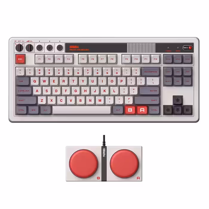 کیبورد مخصوص بازی ایت بیت دو مدل 8Bitdo Retro