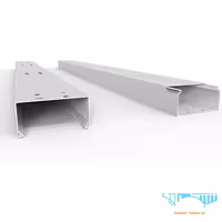 داکت دیواری ساده دانوب 40*80Danub 10x30mm 50m Self Adhesive Floor Duct