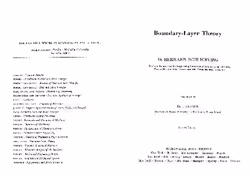 خرید و دانلود نسخه کامل کتاب Boundary Layer Theory