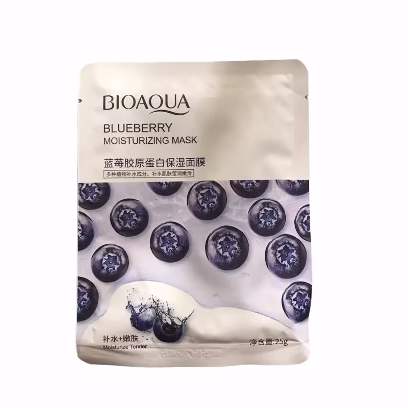 ماسک ورقه ای بلوبری بیوآکوا 25 گرم