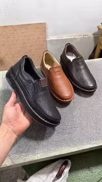 کفش مردانه کلارک طبی چرم کد 3256