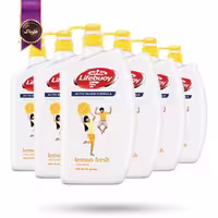 6 عدد شامپو بدن لایف بوی lifebuoy مدل لیمو تازه Lemon Fresh حجم 950 میلی لیتر  (اورجینال)