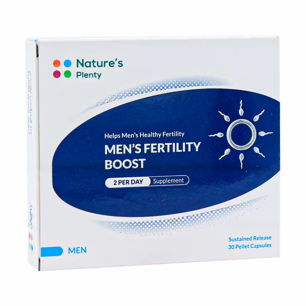 کپسول منز فرتیلیتی بوست نیچرز پلنتی 30 عدد | Natures Plenty Mens Fertility Boost