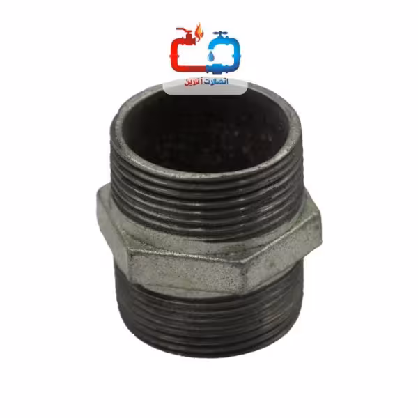 مغزی دنده‌ای 11/2 اینچ گالوانیزه چینی