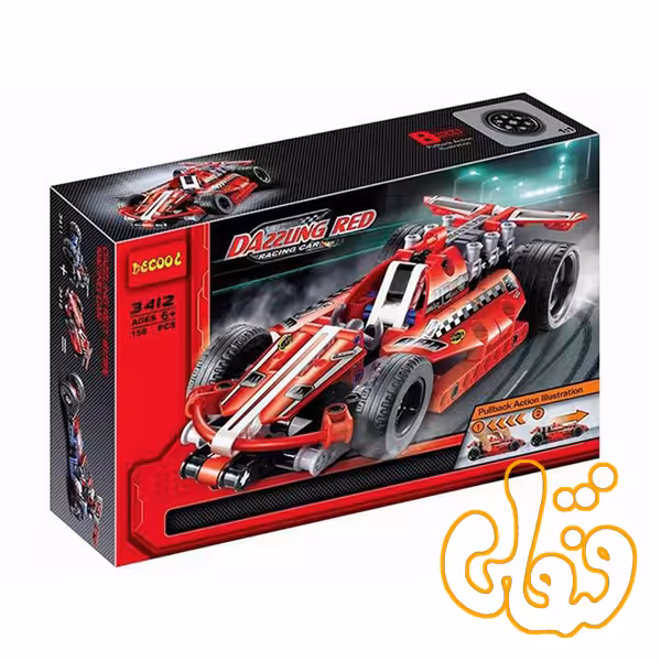 ساختنی لگو ماشین عقب کش 3412