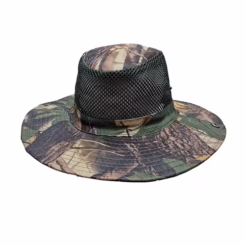 کلاه شکار و ماهیگیری استتار جنگلی روشن