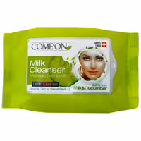 دستمال مرطوب تخصصی شیر پاک کن کامان