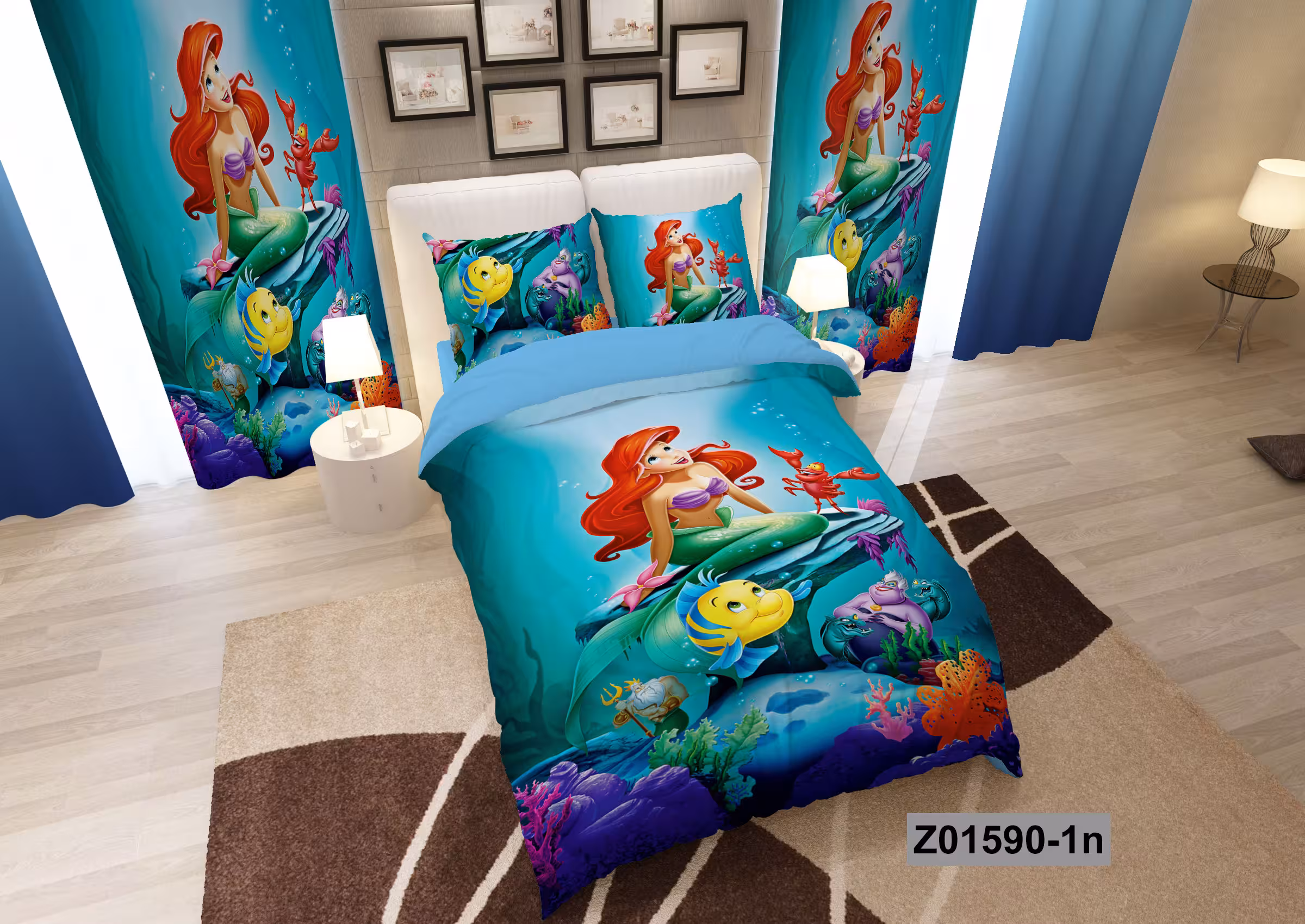لحاف روتختی تنسل سه بعدی (3D) کالای خواب متین کد 1590