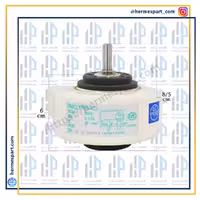 موتور فن داخلی کولر گازی گری مدل FN9CYFN9-4C 9W