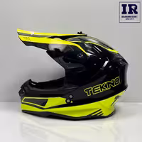 کلاه کاسکت کراسی Tekno تکنو فسفری براق