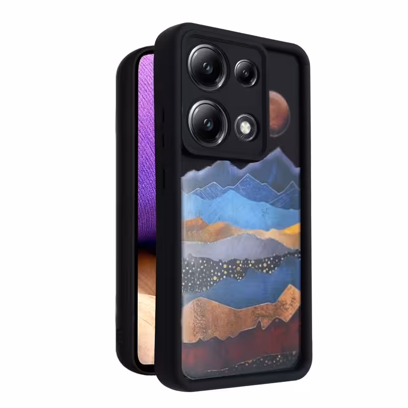 کاور طرح‌دار مدل ColorPeak مناسب برای گوشی موبایل شیائومی Redmi Note 14s 4G