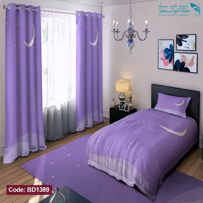 روتختی طرح ماه یکنفره کد BD1389