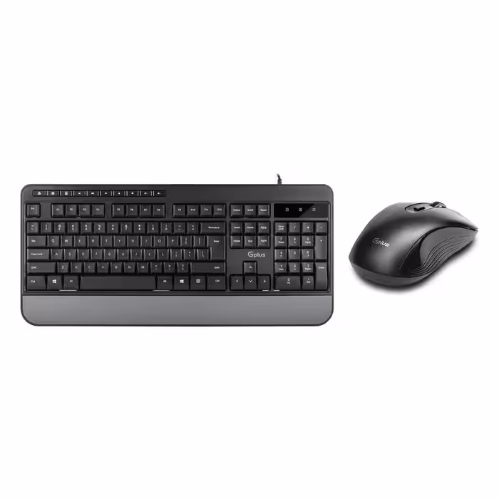 کیبورد و ماوس جی پلاس مدل GMK-C320W | کالا مکس
