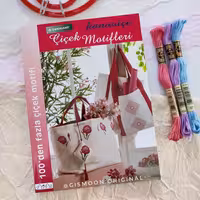 کتاب شماره دوزی Kanaviçe Çiçek Motifleri