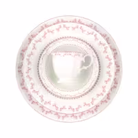 سرویس 103 پارچه 12 نفره طرح فرانسیس صورتی