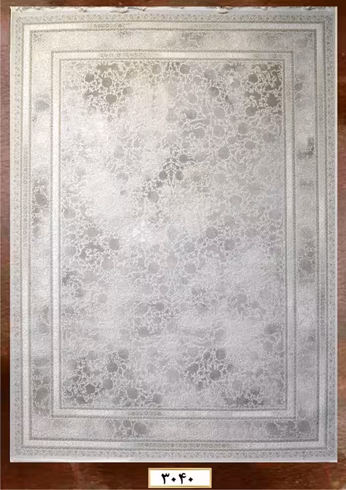 فرش ماشینی گلبرجسته 1200 شانه آکرلیک کاشان- کالکشن وینتیج