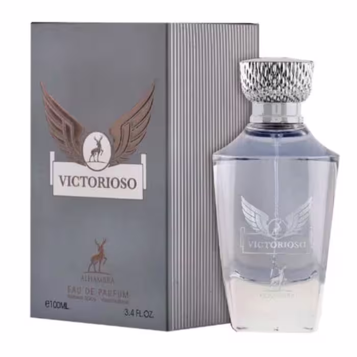 عطر ( ادکلن ) الحمبرا مدل اینوکتوس نقرەای |VICTORIOSO