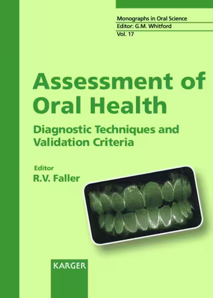 خرید و دانلود نسخه کامل کتاب Assessment of Oral Health Diagnostic Techniques and Validation Criteria