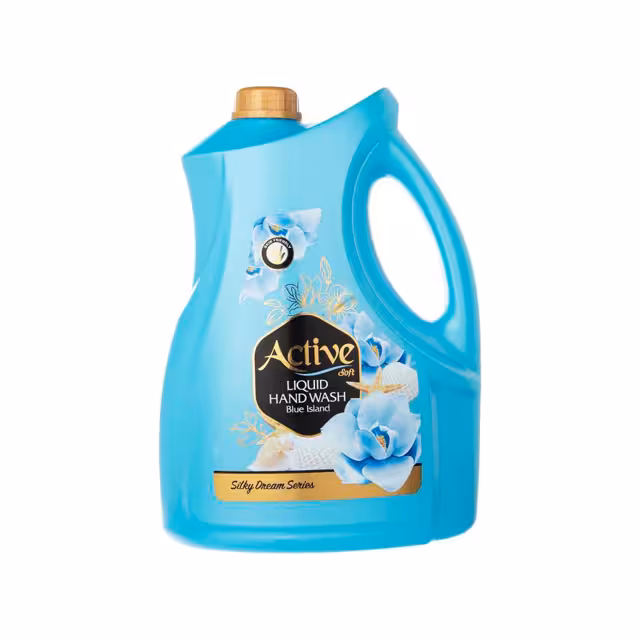 مایع دستشویی صدفی اکتیو سری رویال ابریشمی مدل 3750BlueIsland گرمی