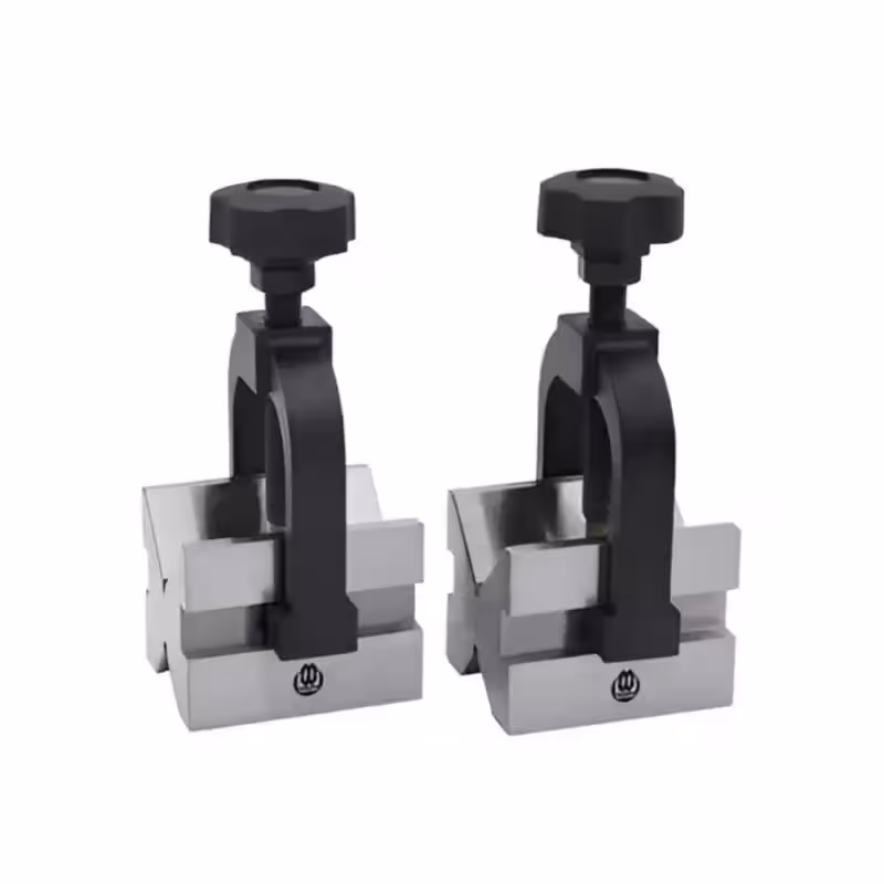 وی بلوک کلمپ دار فولاد کربن 55×55×75 میلی متر ورکا مدل 0368-236