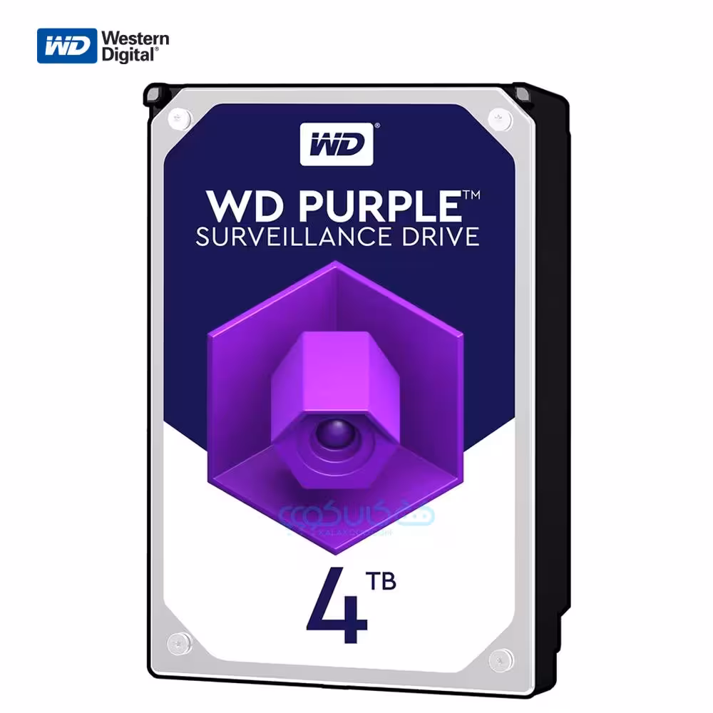 هارد اینترنال وسترن دیجیتال 4 ترابایت بنفش