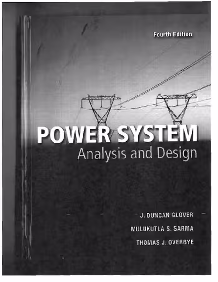 خرید و دانلود نسخه کامل کتاب power system analysis and design