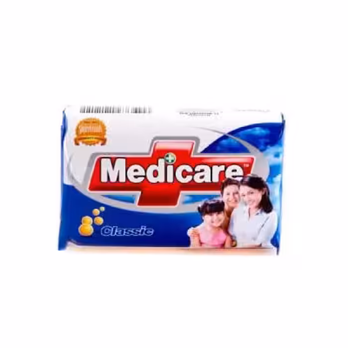 صابون حمام آنتی باکتریال مدیاکر MEDICARE مدل CLASSIC بسته 6 عددی
