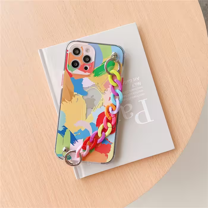 کاور مدل Colorfull-chain12 مناسب برای گوشی موبایل اپل iPhone 12 