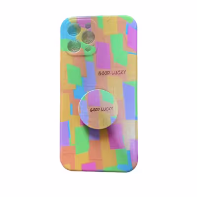 كاور مدل شبكه اي كد 22 مناسب براي گوشي موبايل اپل Iphone 12 pro max به همراه پایه نگهدارنده