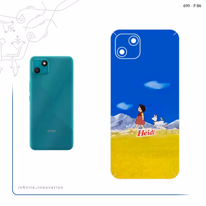 برچسب پوششی ماهوت مدل Heidi Girl of the Alps مناسب برای گوشی موبایل ویکو T10