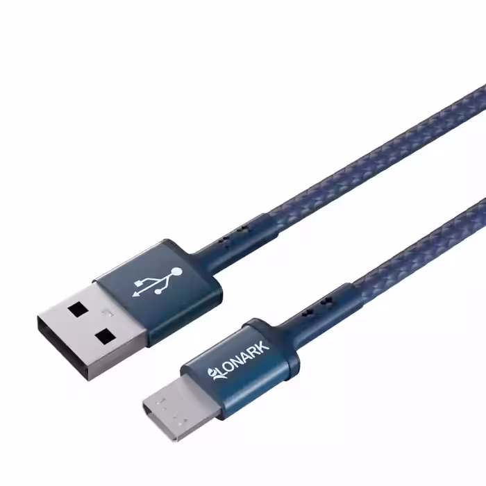 کابل تبدیل USB به Micro USB لونارک مدل LC 13A طول 1.1 متر