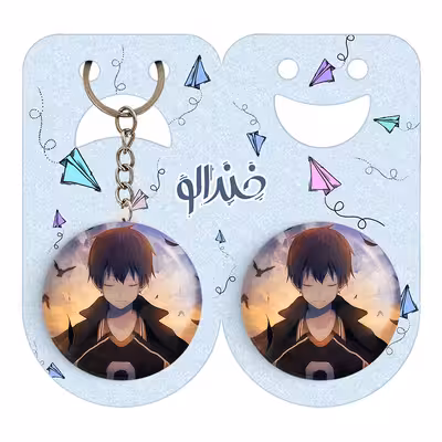 پیکسل خندالو مدل کاگیاما توبیو انیمه آبشار سرنوشت هایکیو کاگیاما کد 11197 به همراه جاکلیدی