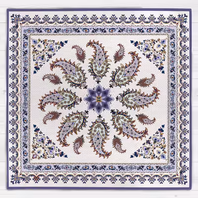 رومیزی طرح قلمکار کد 140070