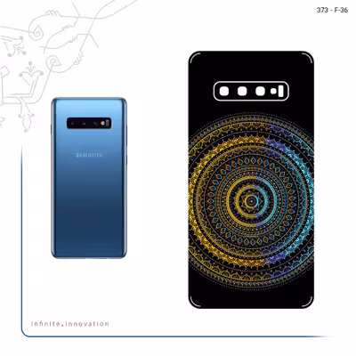 برچسب پوششی ماهوت مدل Mandala Design 2 مناسب برای گوشی موبایل سامسونگ Galaxy S10 Plus