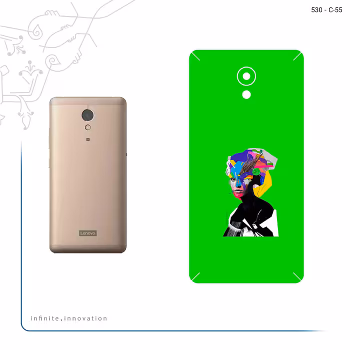 برچسب پوششی ماهوت مدل Collage of Women Portrait 3 مناسب برای گوشی موبایل لنوو Vibe P2