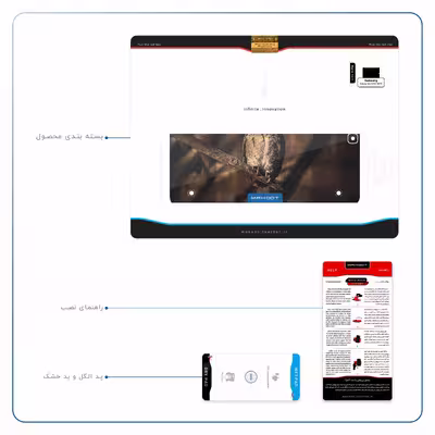 برچسب پوششی ماهوت مدل Owl مناسب برای تبلت سامسونگ Galaxy Tab S2 9.7 2015 T815
