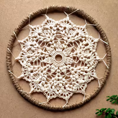 دیوارکوب بافتنی مدل دریم کچر کد R08 مجموعه 3 عددی