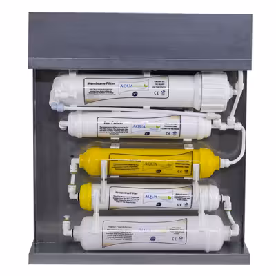 دستگاه تصفیه کننده آب آکوآ اسپرینگ مدل RO-S7-KZ 7010 به همراه فیلتر بسته 4 عددی